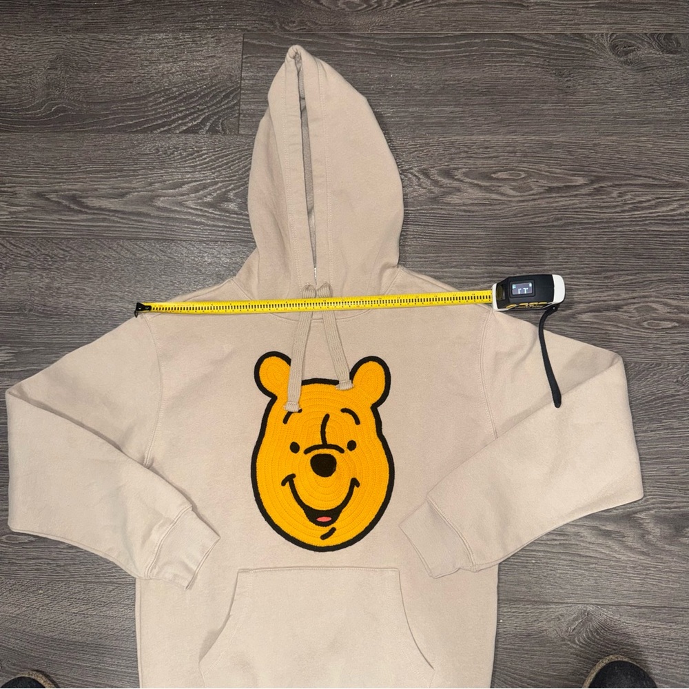 Disney's Winnie The Pooh Pullover Fleece Hoodie Sweatshirt Women’s XS Sand Tan - Picture 8 of 10